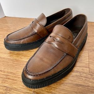 Tod’s Platform Loafers Men’s US Size 8.5